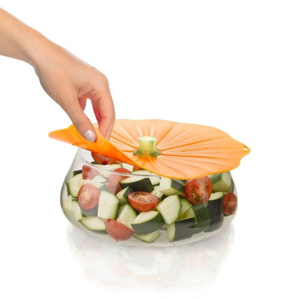 Pumpkin Lid 11" Designed for 10" Bowls BPA Free Silicone Charles Viancin Gift